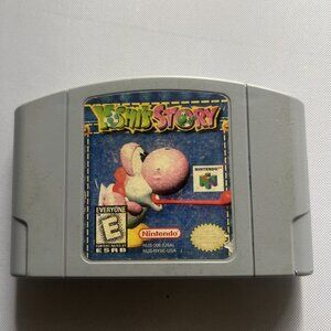 Yoshi's Story Nintendo 64 N64 Authentic Cleaned Tested Working Retro Game Yoshi